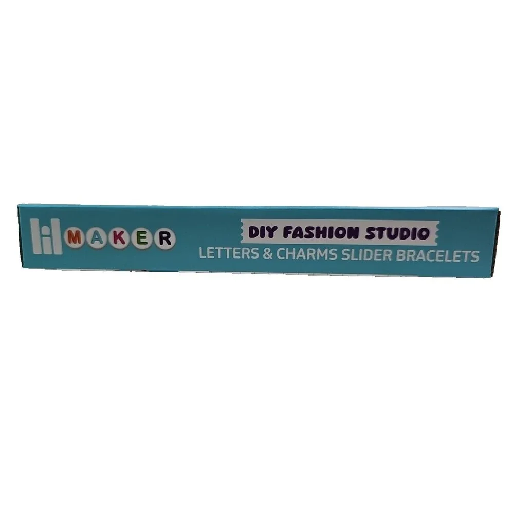 DIY Bracelet Making Kit Girls Crafting DIY Fashion Studio 40 pcs + makes 4